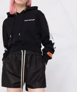 ( Nouvelle Collection ) Rick Owens 09 BLACK Short Fog à Lien De Resserrage Femme 12 ( Nouvelle Collection ) Rick Owens 09 BLACK Short Fog à Lien De Resserrage Femme -Rick Owens Soldes 18050313 38355102 600