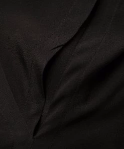 ( Nouvelle Collection ) Rick Owens Robe Froncée à Manches Courtes Femme -Rick Owens Soldes 18054510 38399340 600