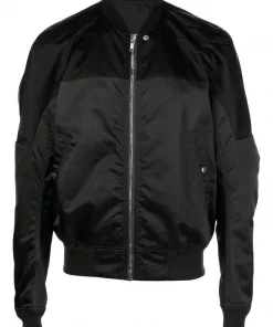 ( Nouvelle Collection ) Rick Owens Veste Bomber à Coupe Crop Homme