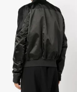( Nouvelle Collection ) Rick Owens Veste Bomber à Coupe Crop Homme -Rick Owens Soldes 18054851 39521517 600