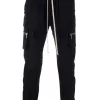 ( Nouvelle Collection ) Rick Owens Pantalon à Design Multi-poches 09 BLACK -Rick Owens Soldes 18072878 38304763 600
