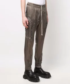 ( Nouvelle Collection ) Rick Owens 34 DUST Pantalon à Design Multi-poches Homme -Rick Owens Soldes 18073708 38305411 600