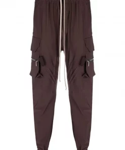 ( Nouvelle Collection ) Rick Owens Pantalon Ă Design Multi-poches Homme