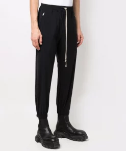 ( Nouvelle Collection ) Rick Owens Pantalon De Jogging à Lien De Resserrage Homme -Rick Owens Soldes 18075173 38627795 600
