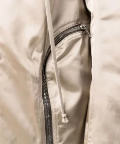 ( Nouvelle Collection ) Rick Owens Manteau Boutonné à Capuche Homme -Rick Owens Soldes 18082753 38477248 600