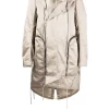 ( Nouvelle Collection ) Rick Owens Manteau Boutonné à Capuche Homme -Rick Owens Soldes 18082753 38497871 600