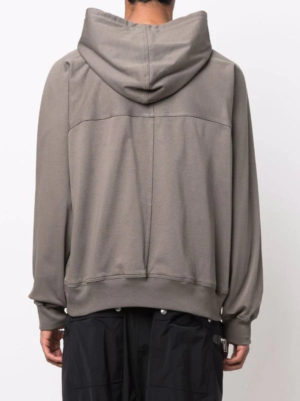 ( Nouvelle Collection ) Rick Owens Hoodie Zippé à Capuche à Lien De Resserrage 34 DUST 6 ( Nouvelle Collection ) Rick Owens Hoodie Zippé à Capuche à Lien De Resserrage 34 DUST – Image 4