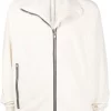 ( Nouvelle Collection ) Rick Owens Sweat à Fermeture Zippée 21 NATURAL