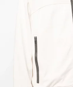 ( Nouvelle Collection ) Rick Owens Sweat à Fermeture Zippée 21 NATURAL -Rick Owens Soldes 18085107 38547576 600