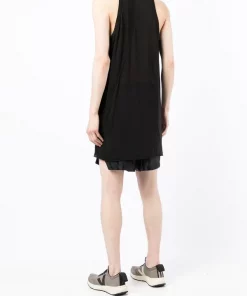 Rick Owens Débardeur à Effet Chiné 09 BLACK -Rick Owens Soldes 18087945 38554157 600