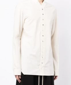 ( Nouvelle Collection ) Rick Owens Chemise Unie à Manches Longues 21 9 ( Nouvelle Collection ) Rick Owens Chemise Unie à Manches Longues 21 -Rick Owens Soldes 18090999 38789556 600