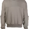 ( Nouvelle Collection ) Rick Owens 34 Sweat Gethsemane à Design à Empiècements Homme -Rick Owens Soldes 18091553 38790322 600