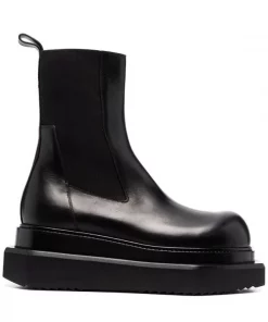 ( Nouvelle Collection ) Rick Owens Bottines Turbo Cyclops Ă Plateforme Homme