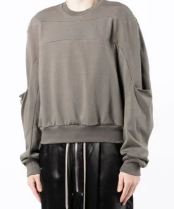 ( Nouvelle Collection ) Rick Owens Sweat Gethsemane à Design à Empiècements 34 DUST -Rick Owens Soldes 18095357 38554092 600