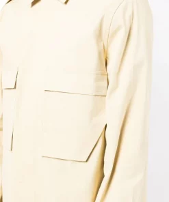 ( Nouvelle Collection ) Rick Owens Chemise à Poches Poitrine Homme -Rick Owens Soldes 18096022 38552753 600