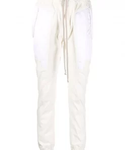 ( Nouvelle Collection ) Rick Owens Pantalon De Moto Fogachine Fog Femme