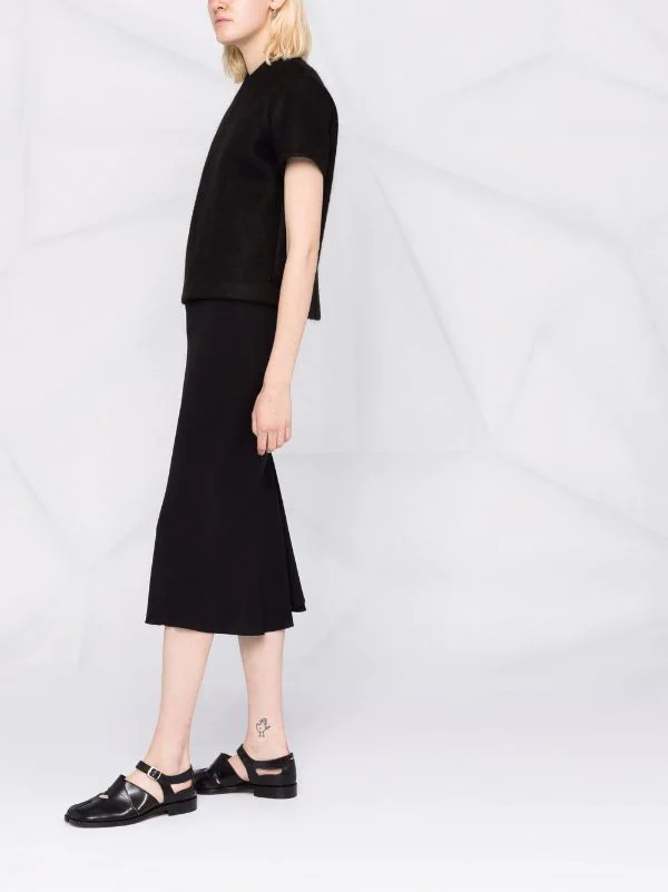 ( Nouvelle Collection ) Rick Owens Jupe Mi-longue En Maille à Taille Haute Femme 8 ( Nouvelle Collection ) Rick Owens Jupe Mi-longue En Maille à Taille Haute Femme – Image 6