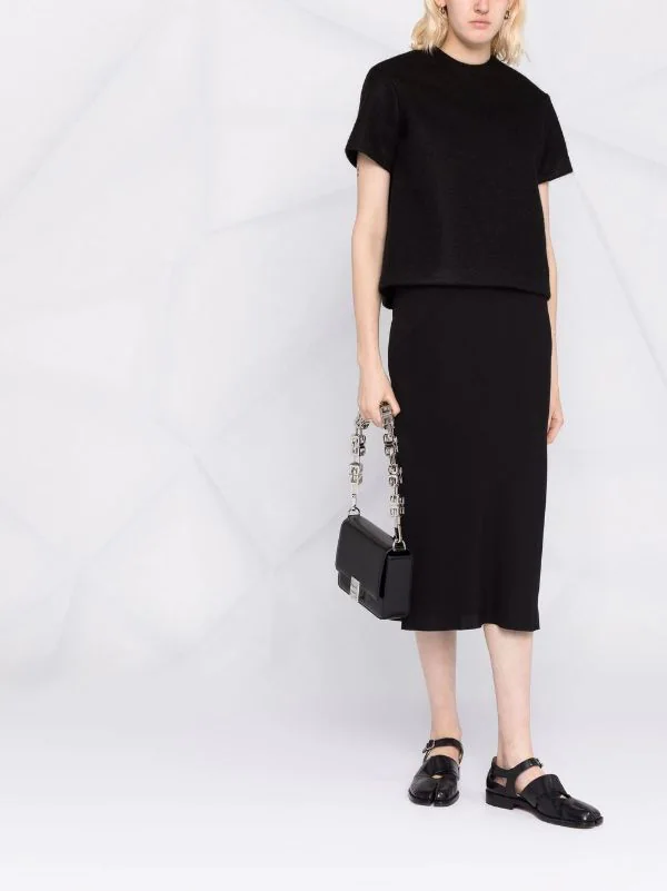 ( Nouvelle Collection ) Rick Owens Jupe Mi-longue En Maille à Taille Haute Femme 4 ( Nouvelle Collection ) Rick Owens Jupe Mi-longue En Maille à Taille Haute Femme – Image 2