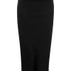 ( Nouvelle Collection ) Rick Owens Jupe Mi-longue En Maille à Taille Haute Femme -Rick Owens Soldes 18106488 38690736 600
