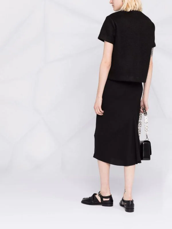 ( Nouvelle Collection ) Rick Owens Jupe Mi-longue En Maille à Taille Haute Femme 6 ( Nouvelle Collection ) Rick Owens Jupe Mi-longue En Maille à Taille Haute Femme – Image 4