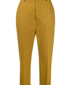 ( Nouvelle Collection ) Rick Owens 72 SULPHATE Pantalon Fuselé à Coupe Courte Femme