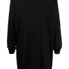 ( Nouvelle Collection ) Rick Owens Black Sweat à Coupe Longue Homme -Rick Owens Soldes 18111496 38686632 600