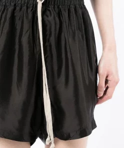 ( Nouvelle Collection ) Rick Owens Short à Taille à Lien De Resserrage Homme -Rick Owens Soldes 18117727 38553639 600