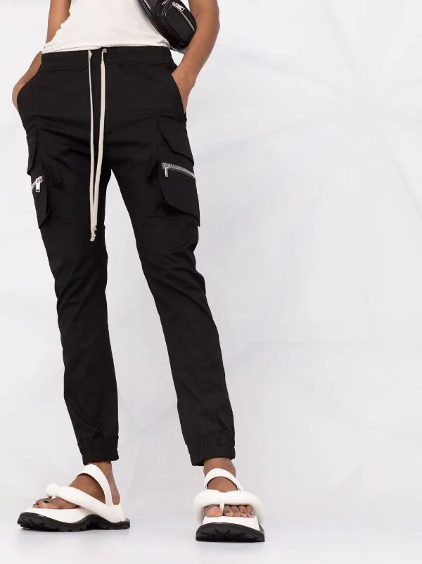 ( Nouvelle Collection ) Rick Owens Pantalon à Poches Zippées Femme 7 ( Nouvelle Collection ) Rick Owens Pantalon à Poches Zippées Femme – Image 5