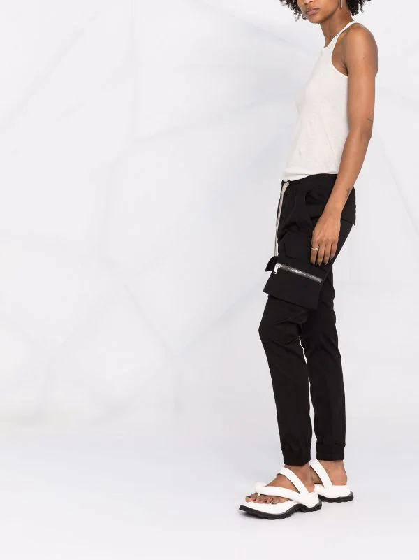 ( Nouvelle Collection ) Rick Owens Pantalon à Poches Zippées Femme 8 ( Nouvelle Collection ) Rick Owens Pantalon à Poches Zippées Femme – Image 6