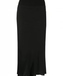 ( Nouvelle Collection ) Rick Owens Jupe Mi-longue évasée 9