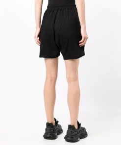 ( Nouvelle Collection ) Rick Owens Short En Coton à Lien De Resserrage 9 -Rick Owens Soldes 18133190 38789602 600