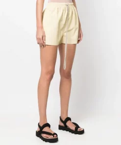 ( Nouvelle Collection ) Rick Owens Short Fog à Lien De Resserrage Femme -Rick Owens Soldes 18136294 38958902 600