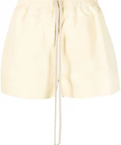 ( Nouvelle Collection ) Rick Owens Short Fog à Lien De Resserrage Femme