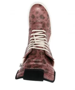 ( Nouvelle Collection ) Rick Owens 13111 BURNT PINK/MILK/MILK Baskets Montantes à Imprimé Graphique Homme 9 ( Nouvelle Collection ) Rick Owens 13111 BURNT PINK/MILK/MILK Baskets Montantes à Imprimé Graphique Homme -Rick Owens Soldes 18136312 38957991 600