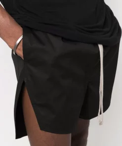 ( Nouvelle Collection ) Rick Owens Short à Fente Latérale Homme -Rick Owens Soldes 18141842 38557653 600