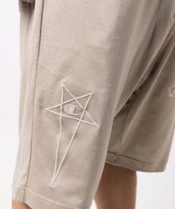 ( Nouvelle Collection ) Rick Owens Short Sarouel à Taille à Lien De Resserrage Homme -Rick Owens Soldes 18142738 38565943 600