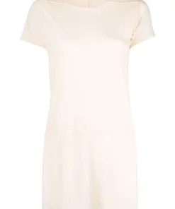 ( Nouvelle Collection ) Rick Owens T-shirt à Col Rond Femme