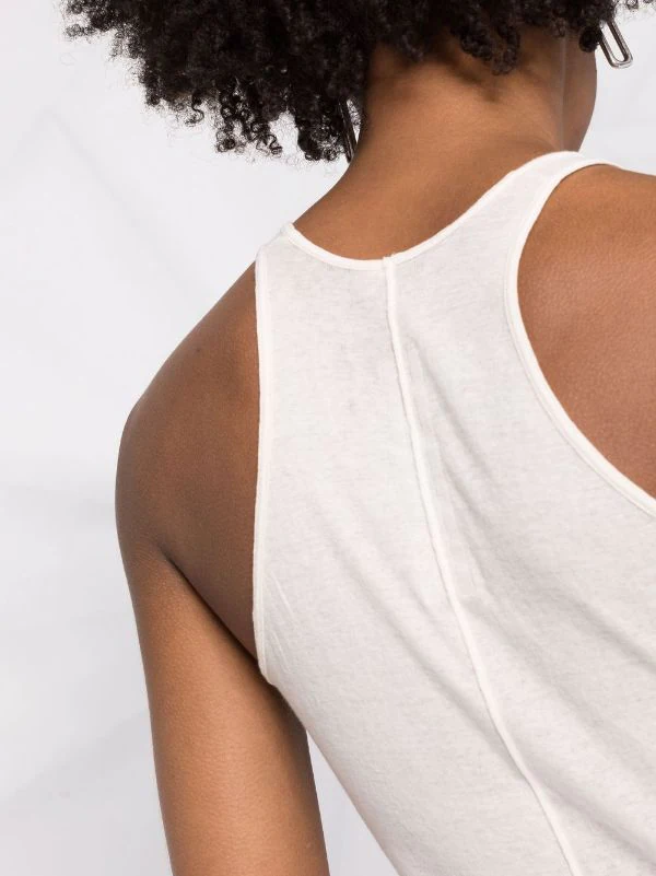 ( Nouvelle Collection ) Rick Owens Débardeur En Maille Fine 21 NATURAL 5 ( Nouvelle Collection ) Rick Owens Débardeur En Maille Fine 21 NATURAL – Image 3