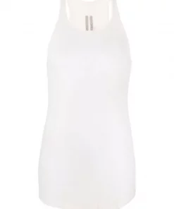 ( Nouvelle Collection ) Rick Owens Débardeur En Maille Fine 21 NATURAL