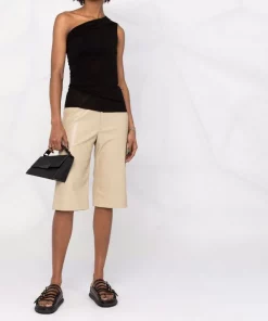 ( Nouvelle Collection ) Rick Owens 09 BLACK Haut Drapé à Design à Une épaule Femme 9 ( Nouvelle Collection ) Rick Owens 09 BLACK Haut Drapé à Design à Une épaule Femme -Rick Owens Soldes 18165419 38800357 600