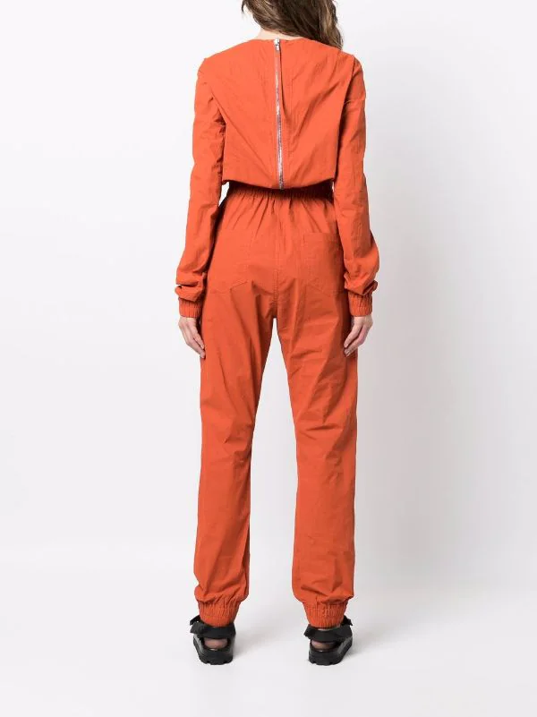 ( Nouvelle Collection ) Rick Owens Combinaison à Col V 53 ORANGE 6 ( Nouvelle Collection ) Rick Owens Combinaison à Col V 53 ORANGE – Image 4