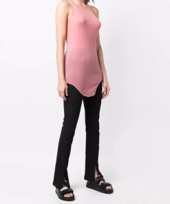 ( Nouvelle Collection ) Rick Owens Débardeur En Maille Fine Femme -Rick Owens Soldes 18172300 38719760 600