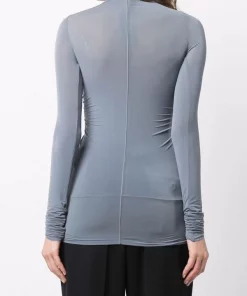 ( Nouvelle Collection ) Rick Owens Blouse à Détails De Découpes 36 BRUISE -Rick Owens Soldes 18172303 38714094 600