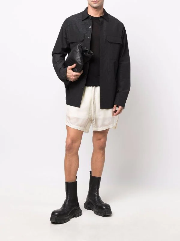 ( Nouvelle Collection ) Rick Owens Short à Taille élastiquée Homme 4 ( Nouvelle Collection ) Rick Owens Short à Taille élastiquée Homme – Image 2