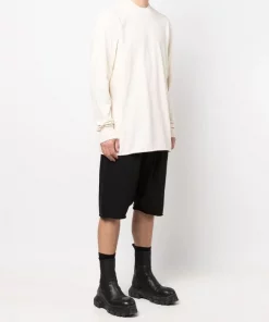 ( Nouvelle Collection ) Rick Owens Sweat Oversize En Coton Homme -Rick Owens Soldes 18175873 39283178 600