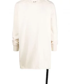 ( Nouvelle Collection ) Rick Owens Sweat Oversize En Coton Homme