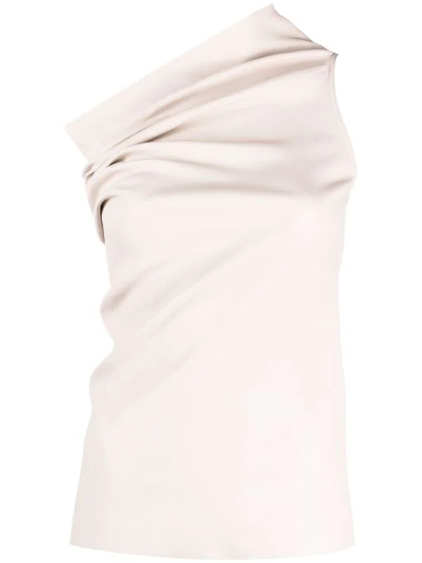 ( Nouvelle Collection ) Rick Owens Haut à Design à Une épaule 21 NATURAL 3 ( Nouvelle Collection ) Rick Owens Haut à Design à Une épaule 21 NATURAL