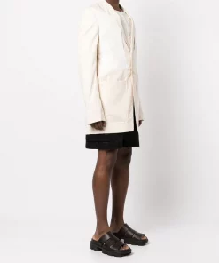 ( Nouvelle Collection ) Rick Owens Blazer Boutonné à Design Patchwork Homme 9 ( Nouvelle Collection ) Rick Owens Blazer Boutonné à Design Patchwork Homme -Rick Owens Soldes 18182468 38826331 600