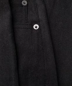 Rick Owens 09 BLACK Pantalon Ample à Taille Haute Homme -Rick Owens Soldes 18184088 38698005 600