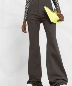 ( Nouvelle Collection ) Rick Owens Jean Bolan à Coupe évasée 78 DARK DUST 14 ( Nouvelle Collection ) Rick Owens Jean Bolan à Coupe évasée 78 DARK DUST -Rick Owens Soldes 18192986 39339716 600